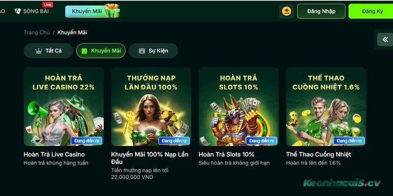 Ưu đãi tiền thưởng tại FO88 không giới hạn