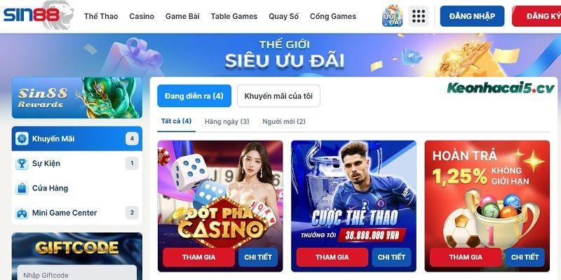Hiểu rõ hơn về nhà cái trực tuyến SIN88